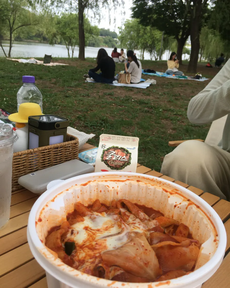양화한강공원 떡볶이 도시락 강뷰 피크닉 네이버 리뷰 사진 2